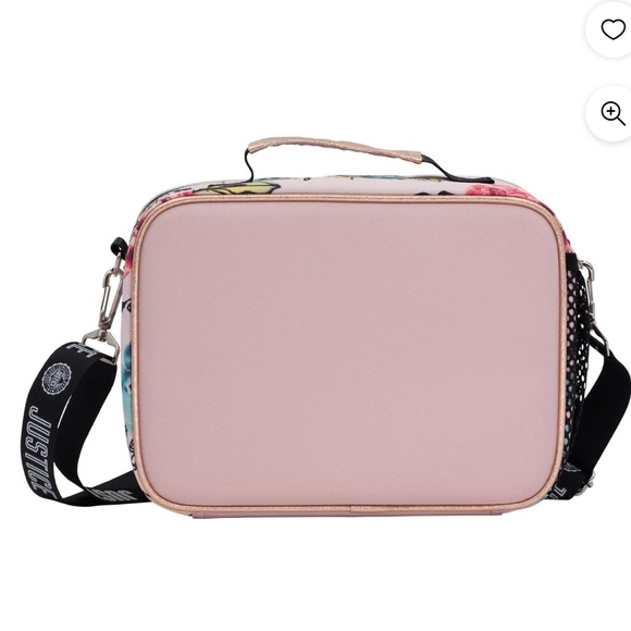 Pink Colorblock Metallic Print Insulated Lunch Box for Kids, BPA Free - Picture 4 of 4